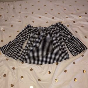 off the shoulder shirt